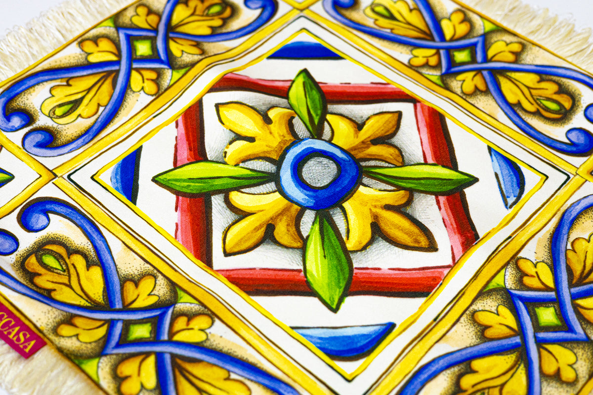 Maiolica Püsküllü Kırlent