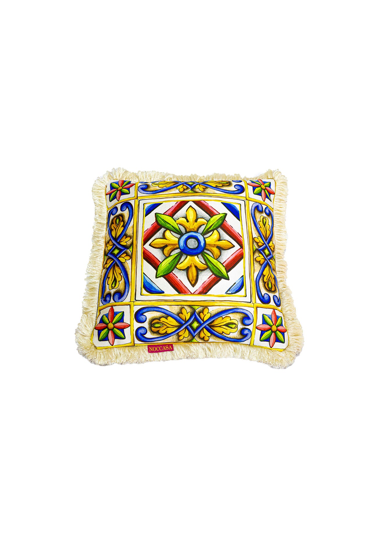 Maiolica Püsküllü Kırlent