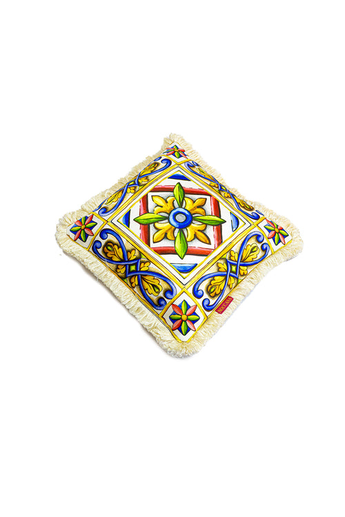 Maiolica Püsküllü Kırlent