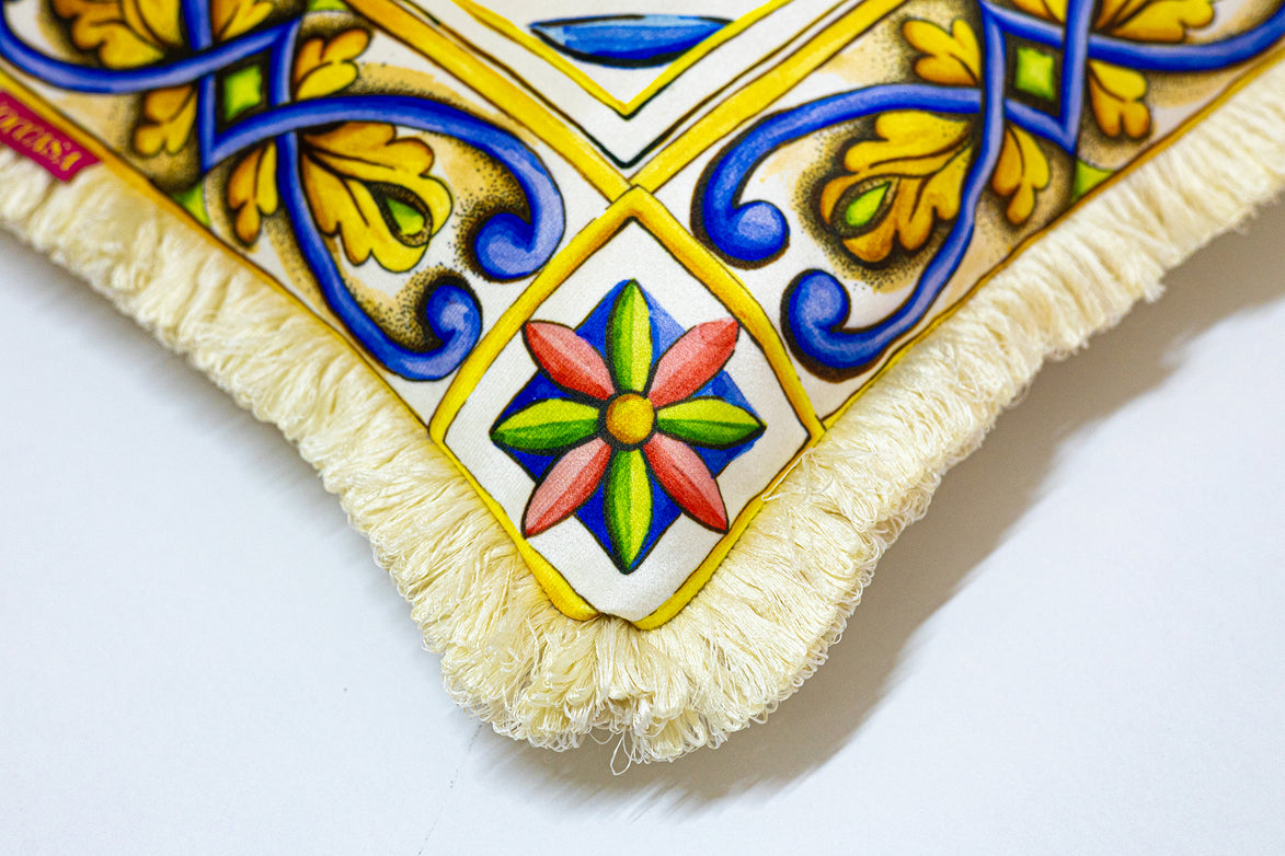 Maiolica Püsküllü Kırlent