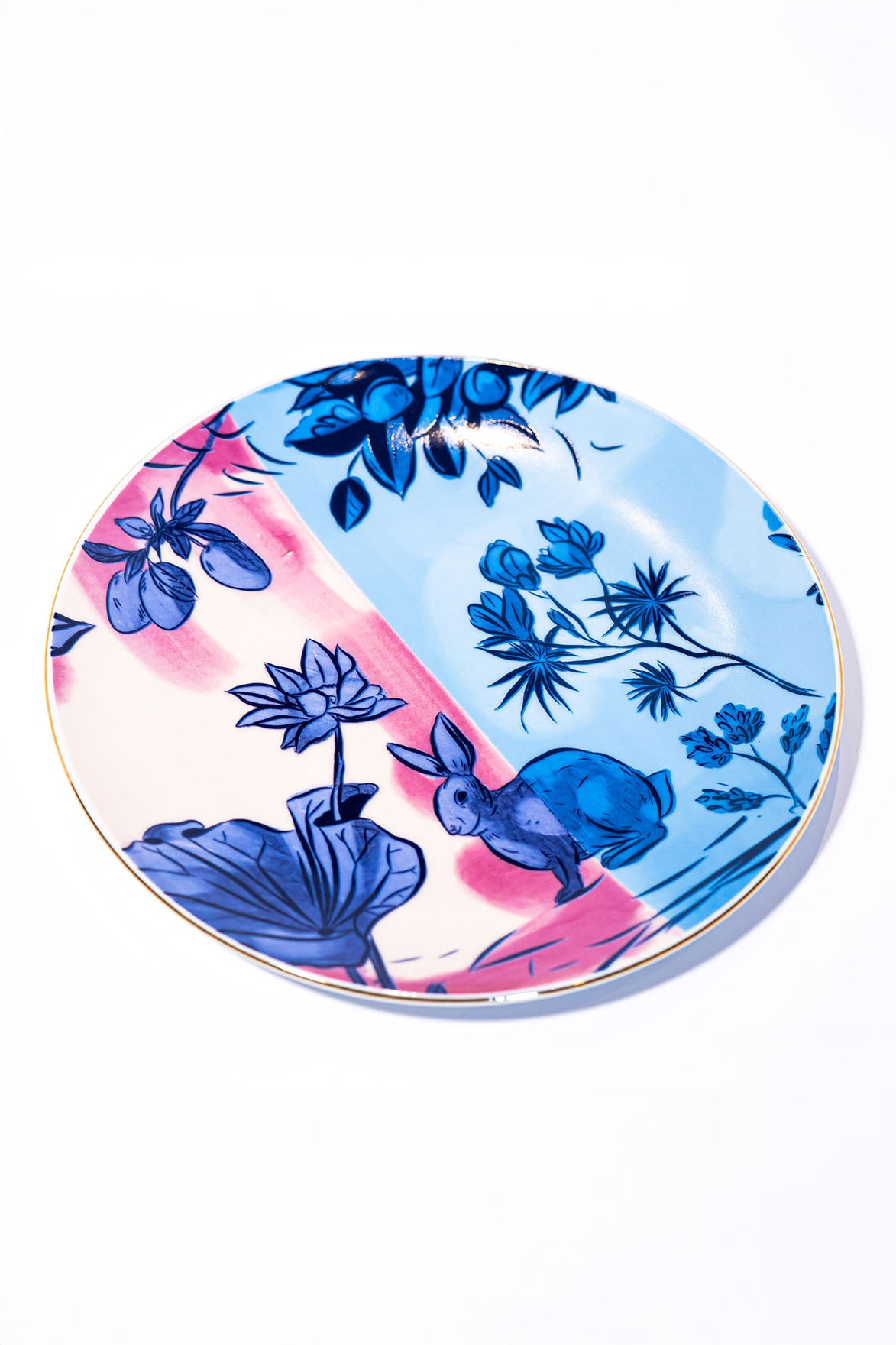 Signature Pink &amp; Blue Servis Tabak (2'li Set)