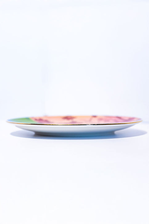 Signature Green &amp; Pink Servis Tabak (2'li Set)