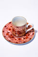 Eternal Warm Coral Kahve Fincanı (2'li Set)