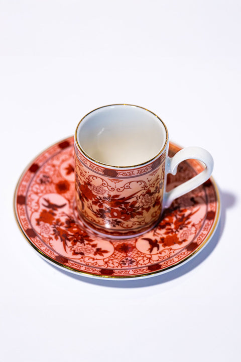 Eternal Warm Coral Kahve Fincanı (2'li Set)