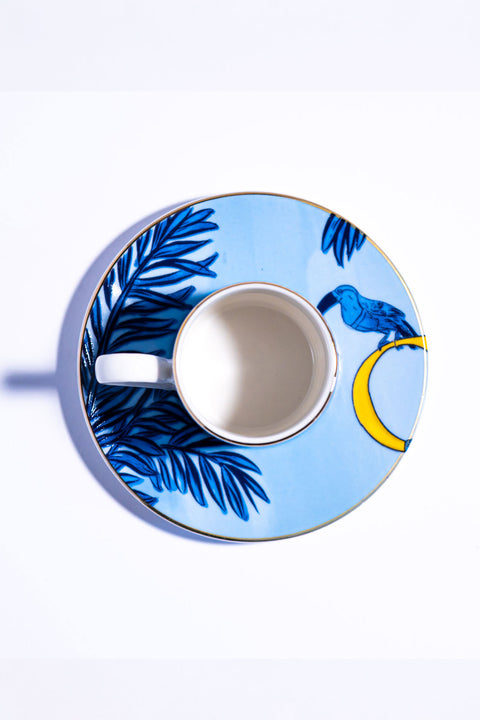 Signature Blue Kahve Fincanı (2'li Set)