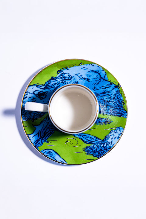 Signature Green Kahve Fincanı (2'li Set)