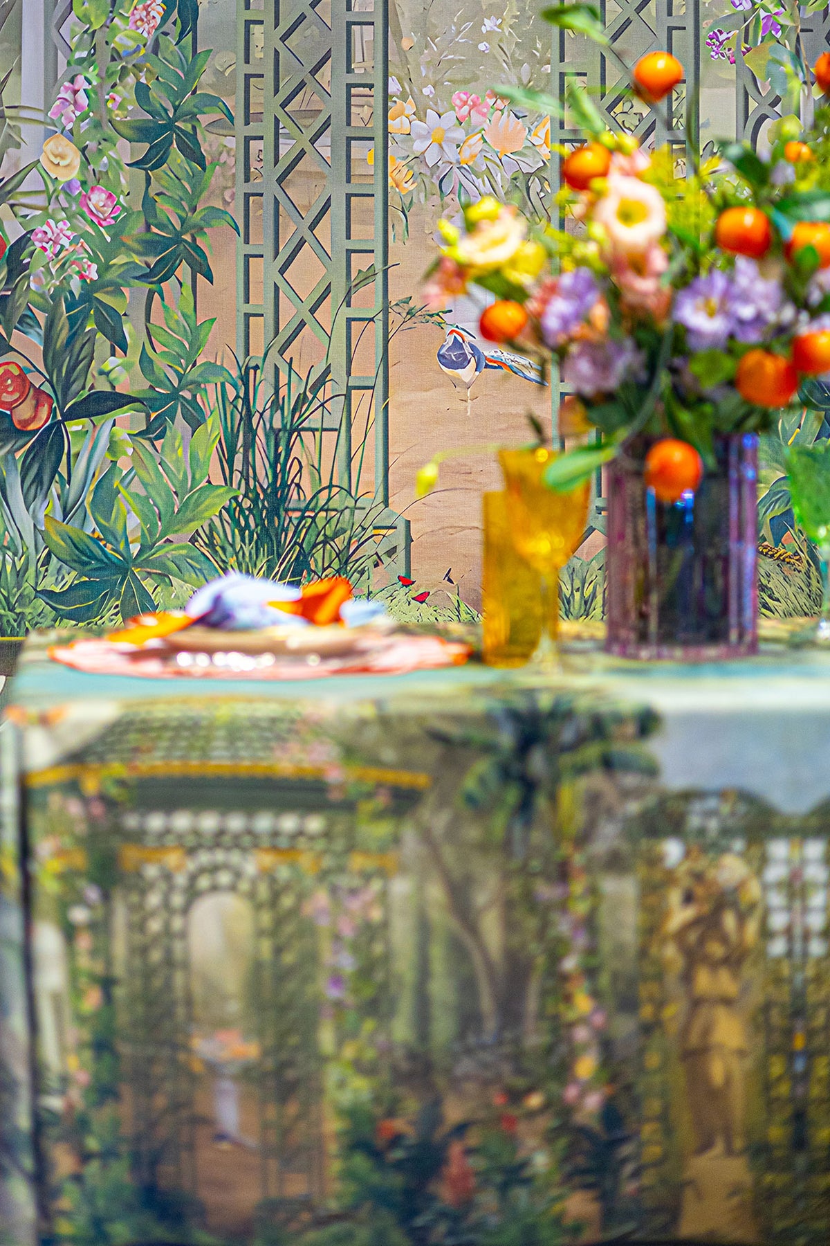 French Garden Masa Örtüsü