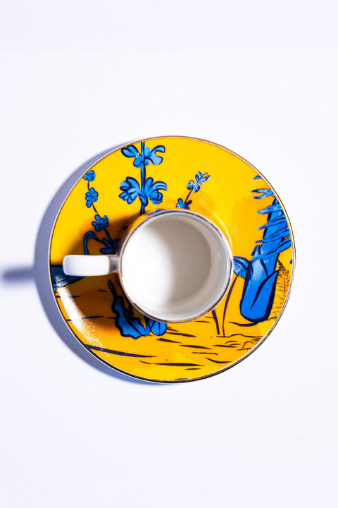 Signature Yellow Kahve Fincanı (2'li Set)