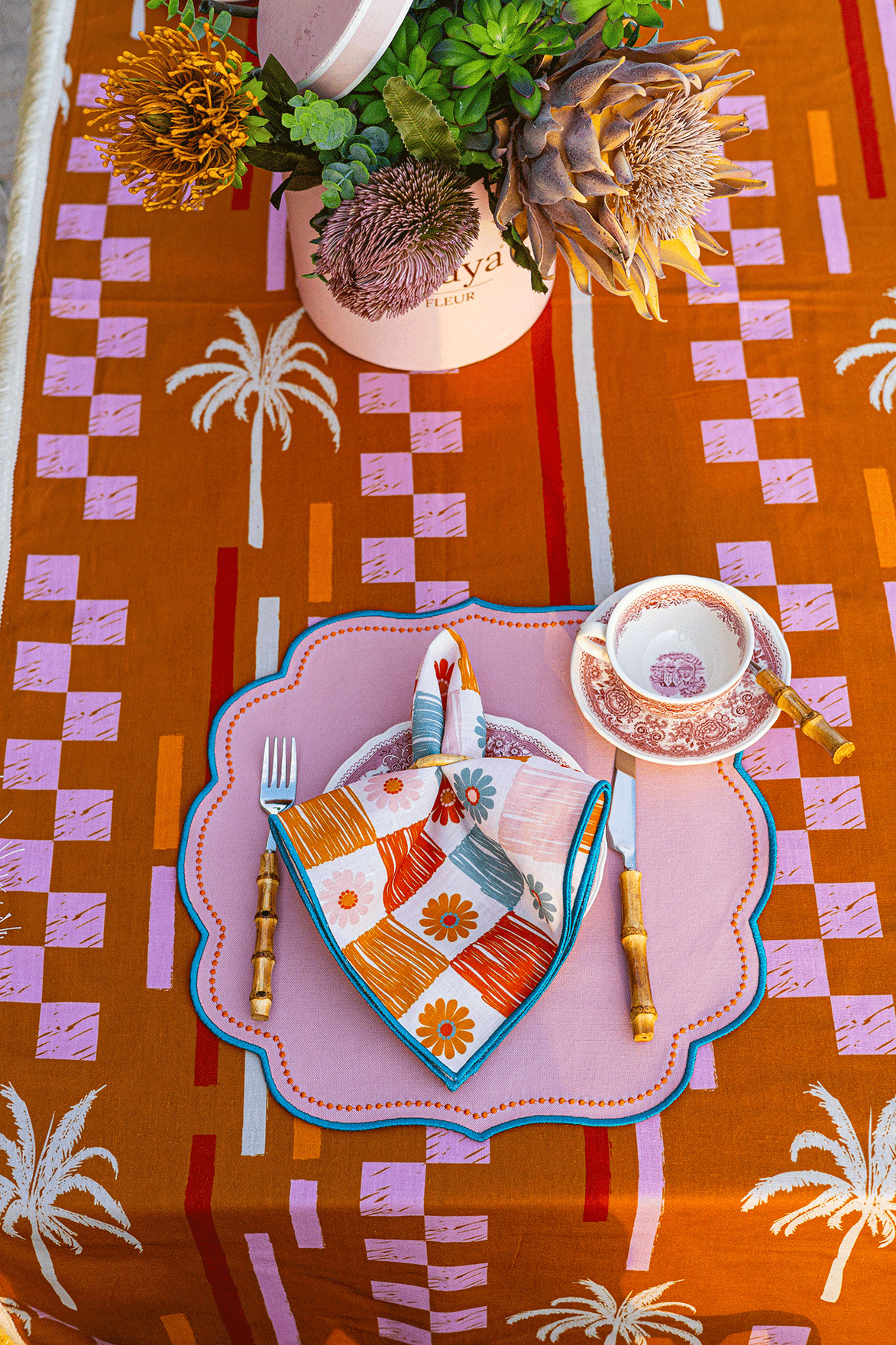 Palms &amp; Sands Peçete (4'lü Set)