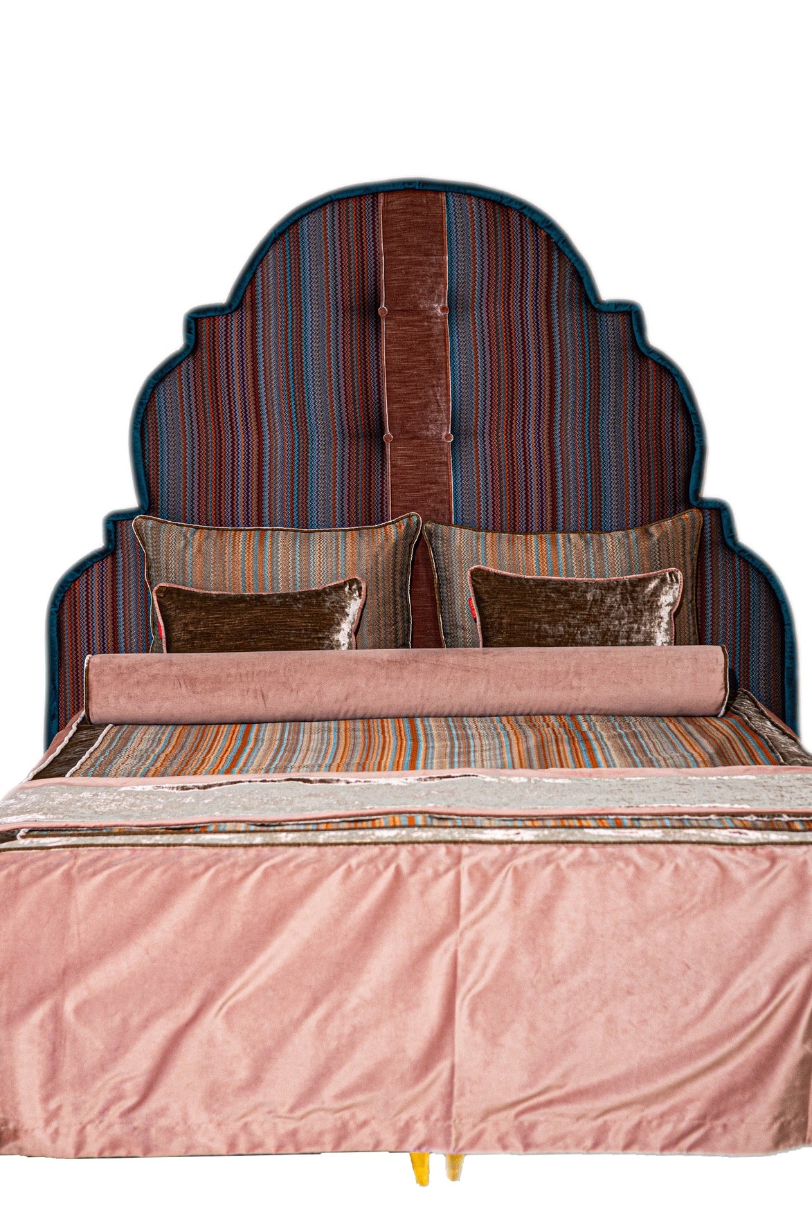 Royal Loom Zigzag Yatak Başlığı ve Bazası