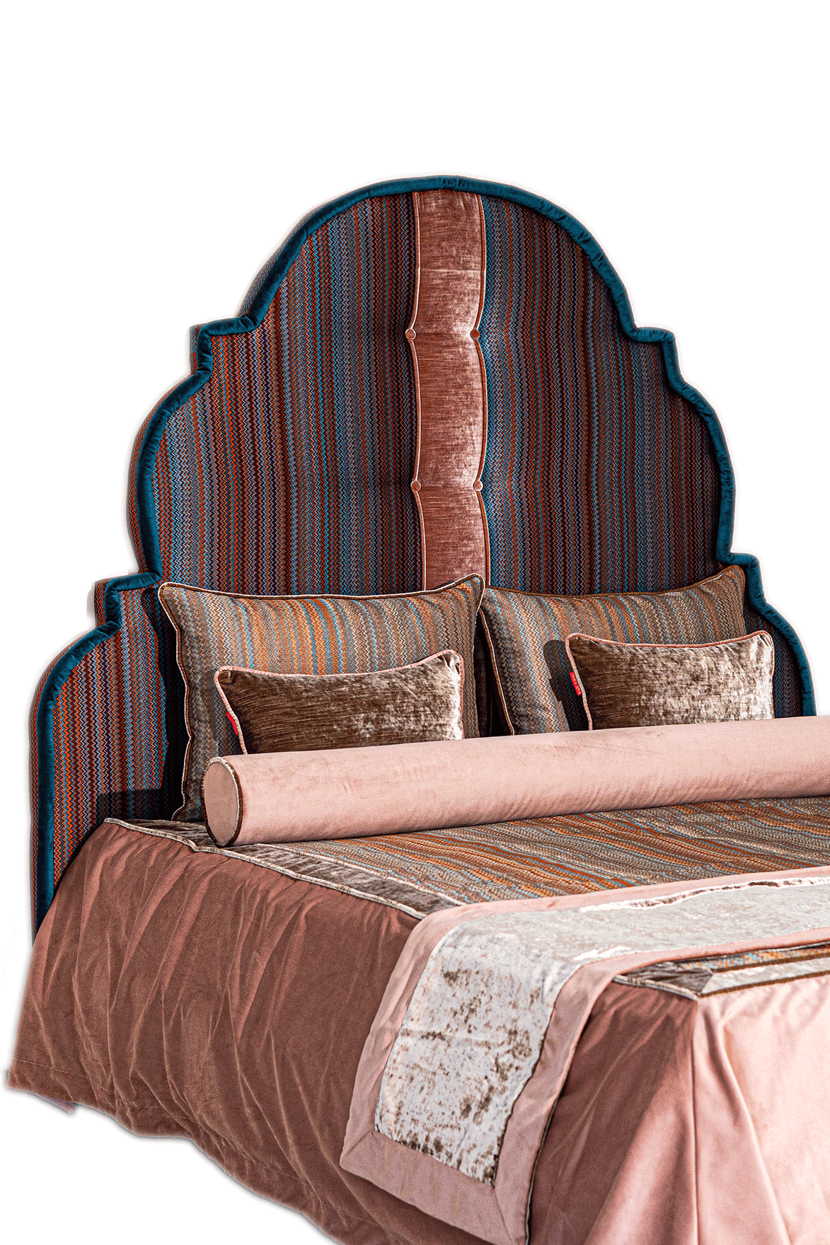 Royal Loom Zigzag Yatak Başlığı ve Bazası