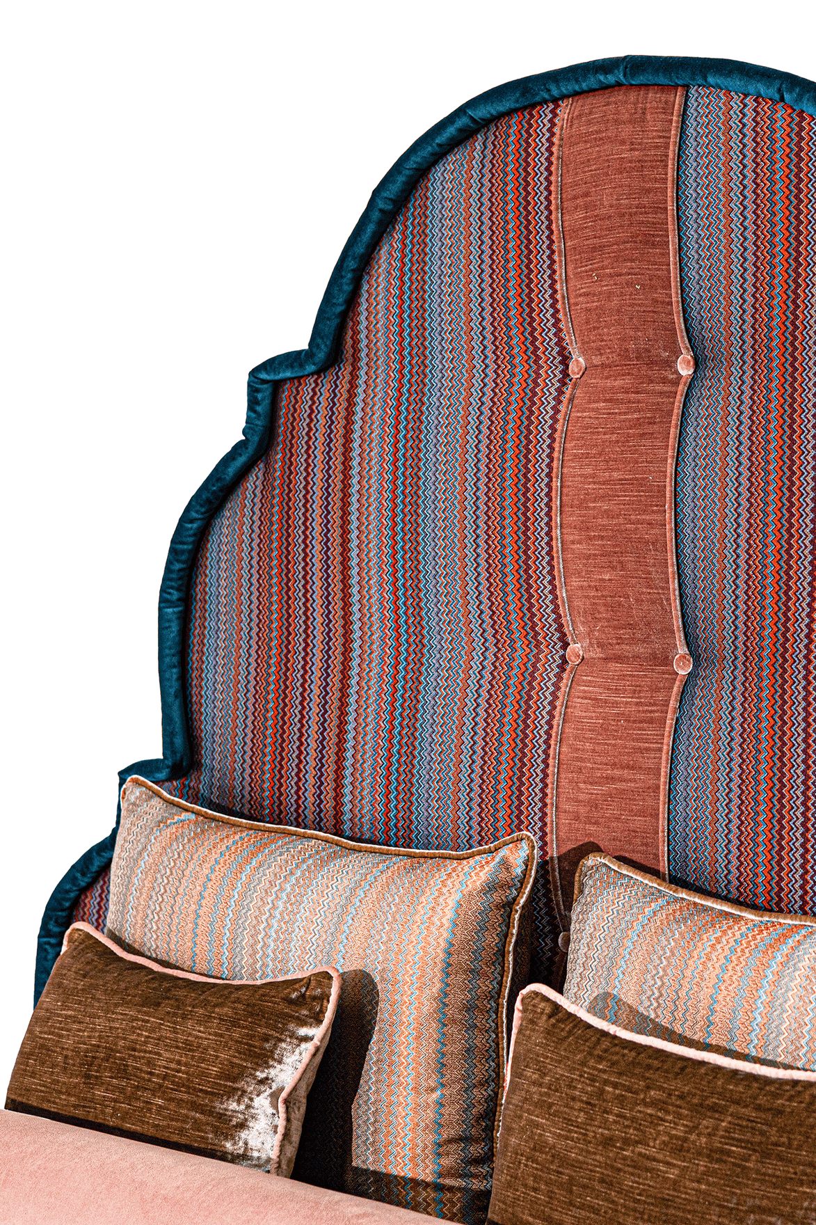 Royal Loom Zigzag Yatak Başlığı ve Bazası