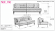 Serenity Outdoor Sofa (2'li Set)
