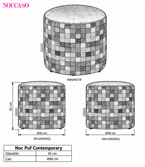 Noc Puf Contemporary