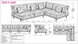 Majorella Outdoor Sofa Set Grey & Orange
