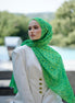 Monogram Desen Şal / Kelly Green
