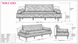 Pais Sofa Set