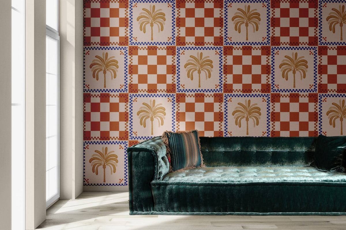 Palms And Sands Chess Wallpaper