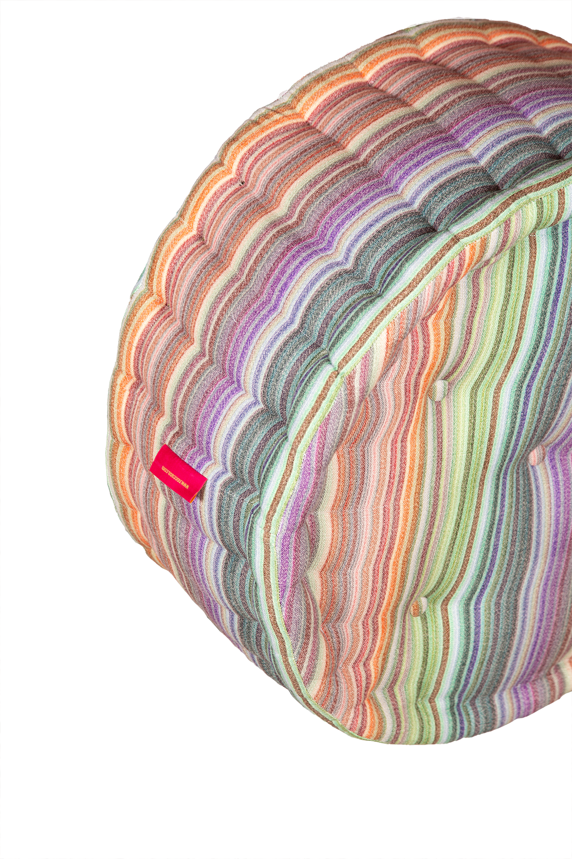 Macaron Pouff Çizgili