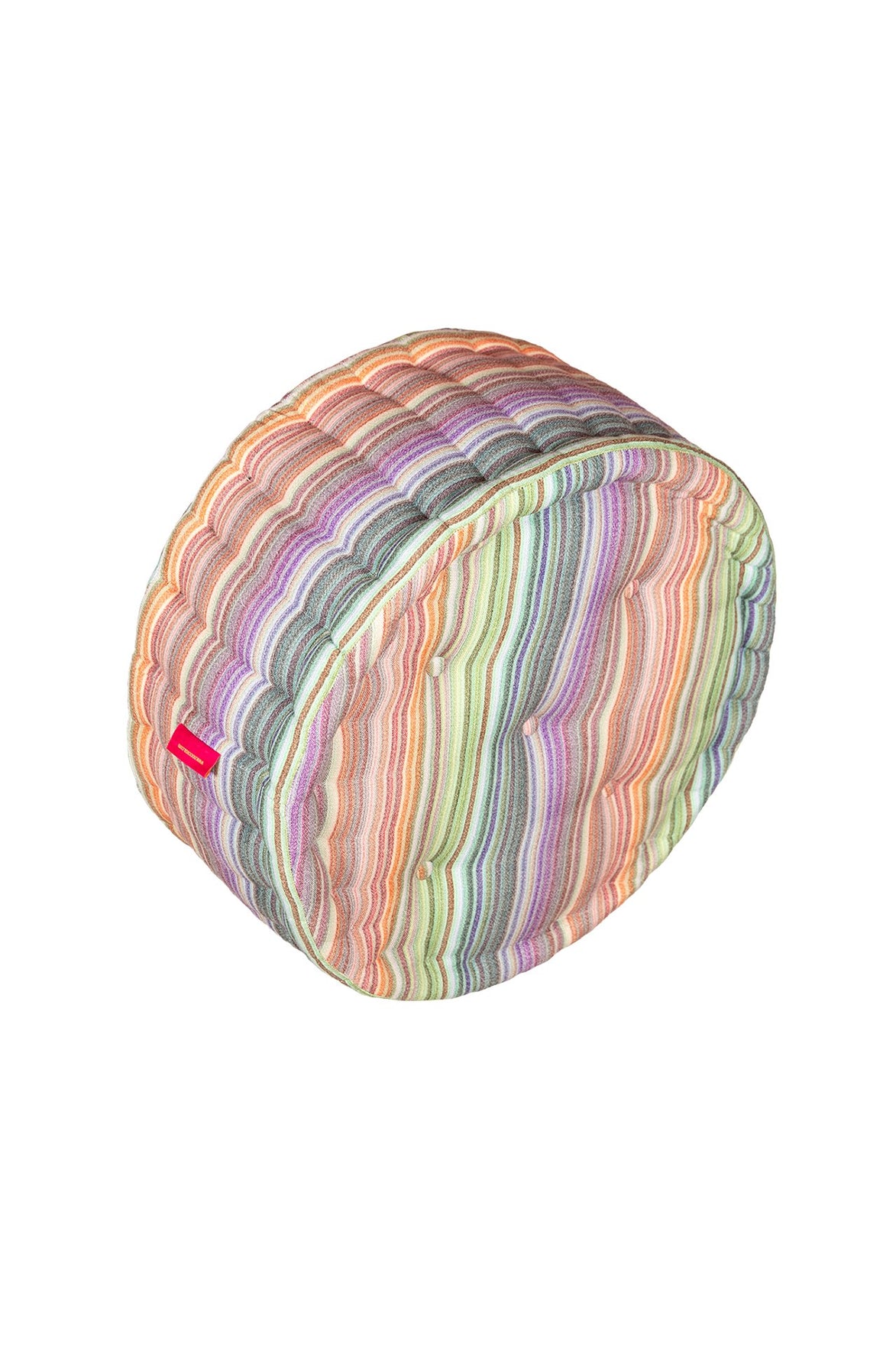 Macaron Pouff Çizgili