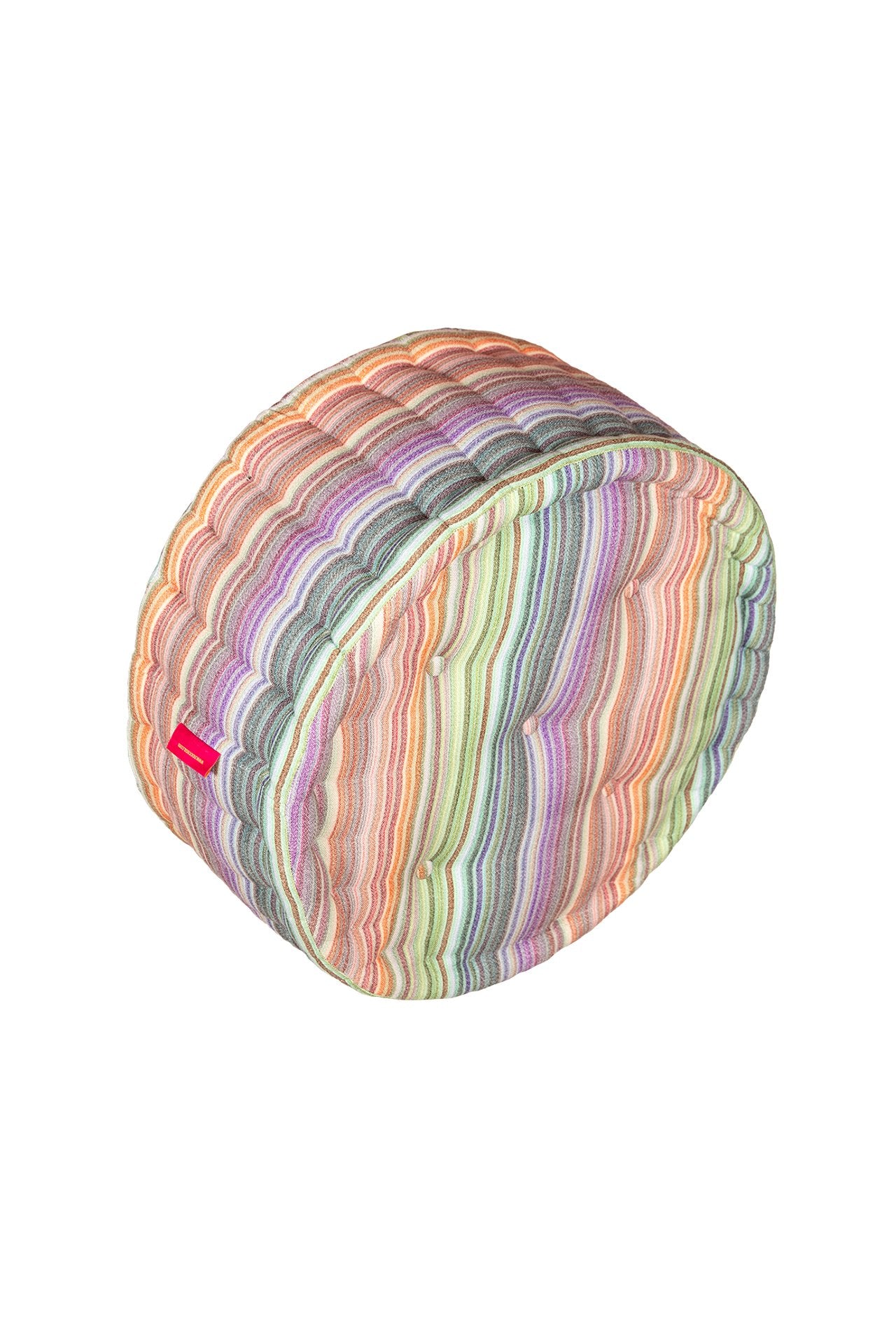 Macaron Pouff Çizgili