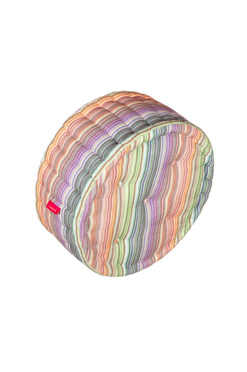 Macaron Pouff Çizgili