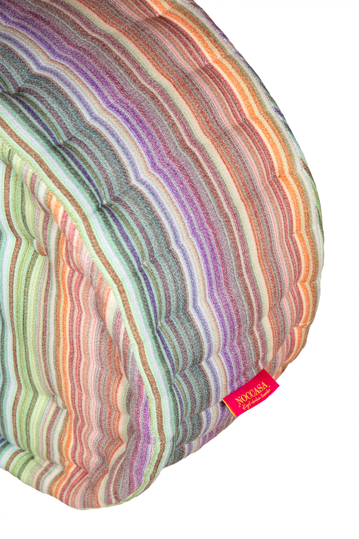 Macaron Pouff Çizgili