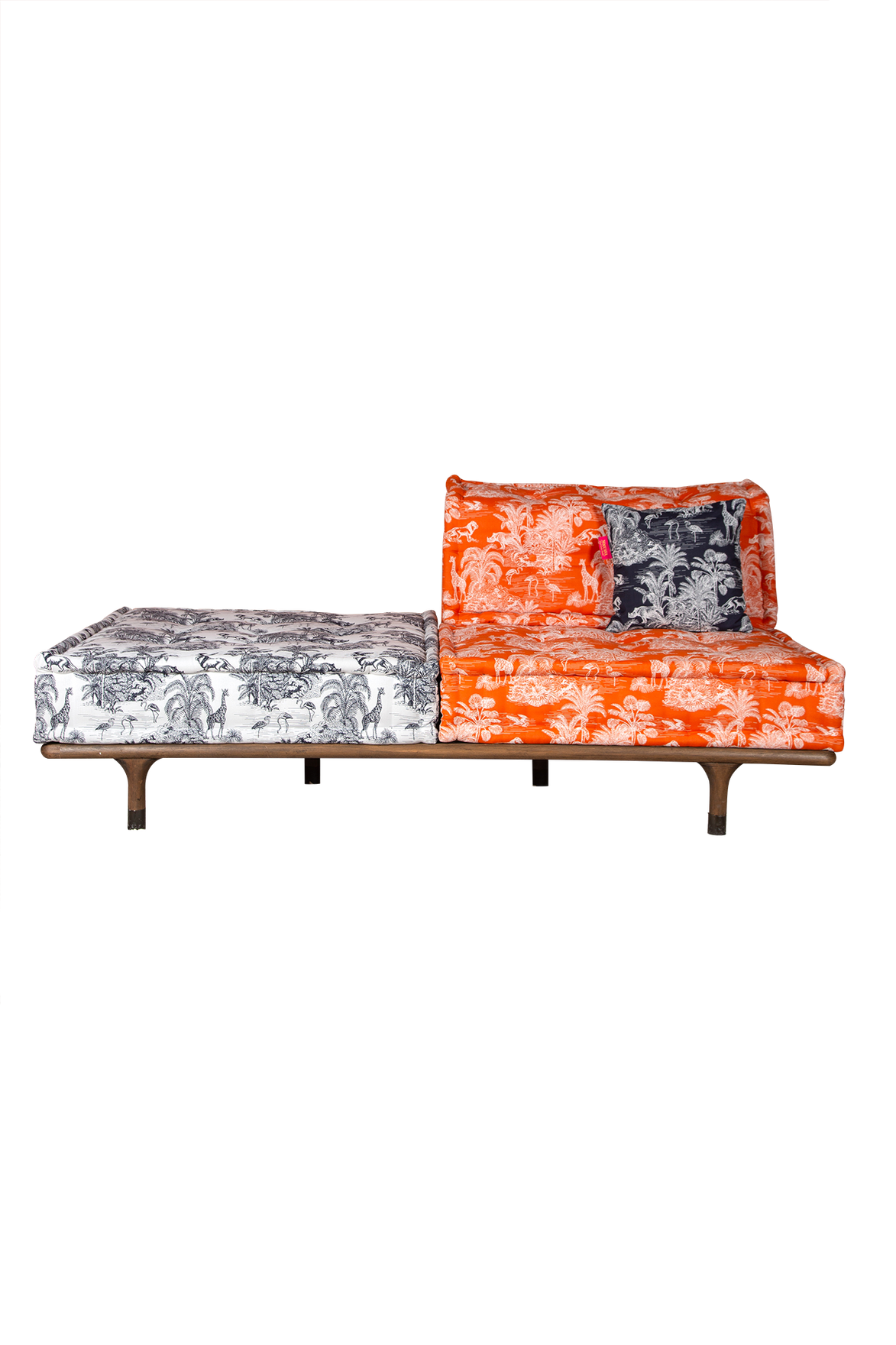 Majorelle Outdoor Sofa Set Navy-Blue &amp; Orange