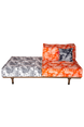 Majorelle Outdoor Sofa Set Navy-Blue & Orange