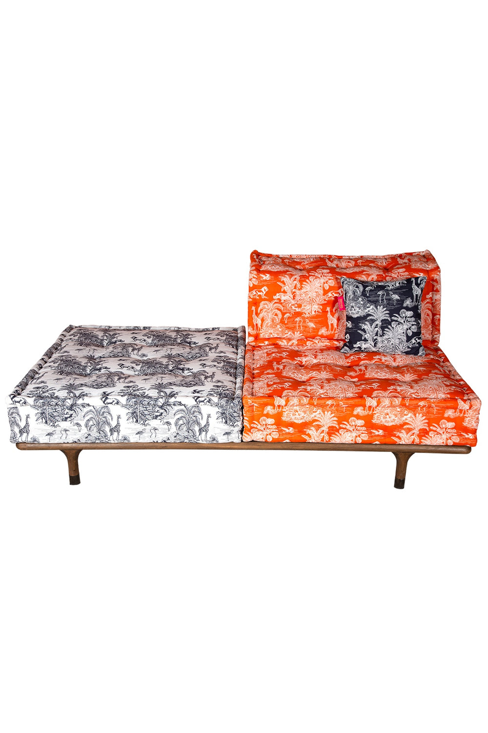 Majorelle Outdoor Sofa Set Navy-Blue &amp; Orange
