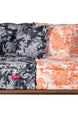 Majorelle Outdoor Sofa Set Navy-Blue & Orange
