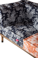 Majorelle Outdoor Sofa Set Navy-Blue & Orange