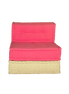 Sofanoc Koltuk Tekli Modül - Çift Katlı - Outdoor Pink