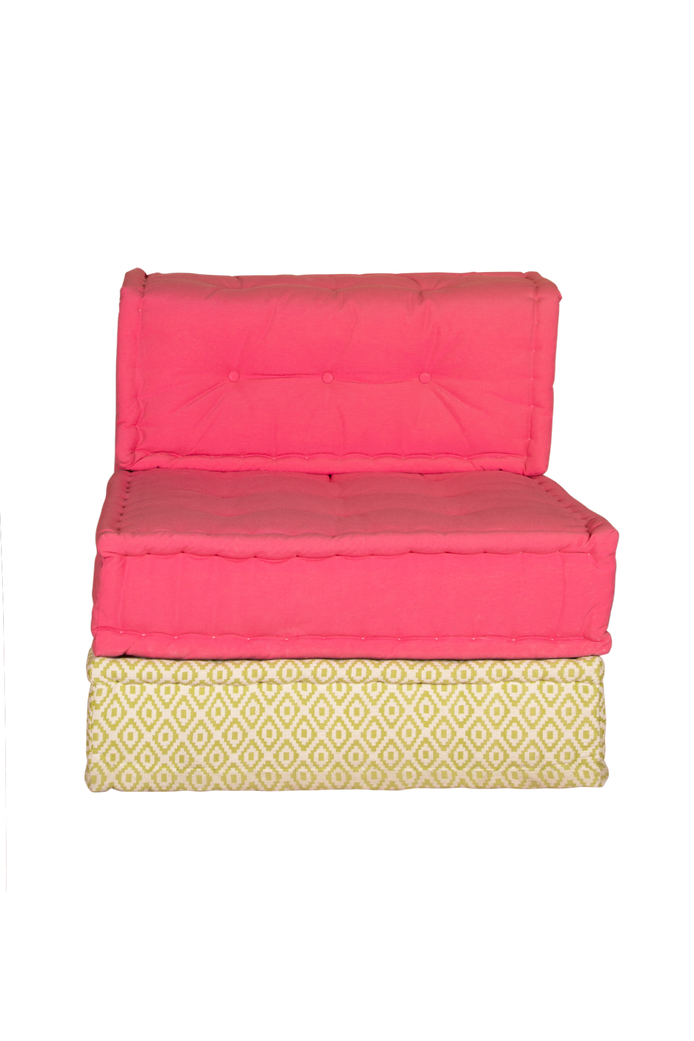 Sofanoc Koltuk Tekli Modül - Çift Katlı - Outdoor Pink
