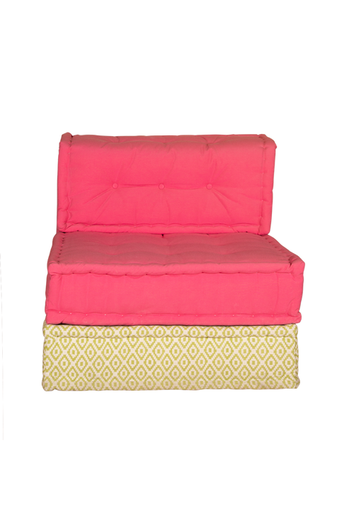 Sofanoc Koltuk Tekli Modül - Çift Katlı - Outdoor Pink