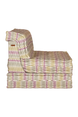 Sofanoc Koltuk Tekli Modül - Çift Katlı - Outdoor Zigzag