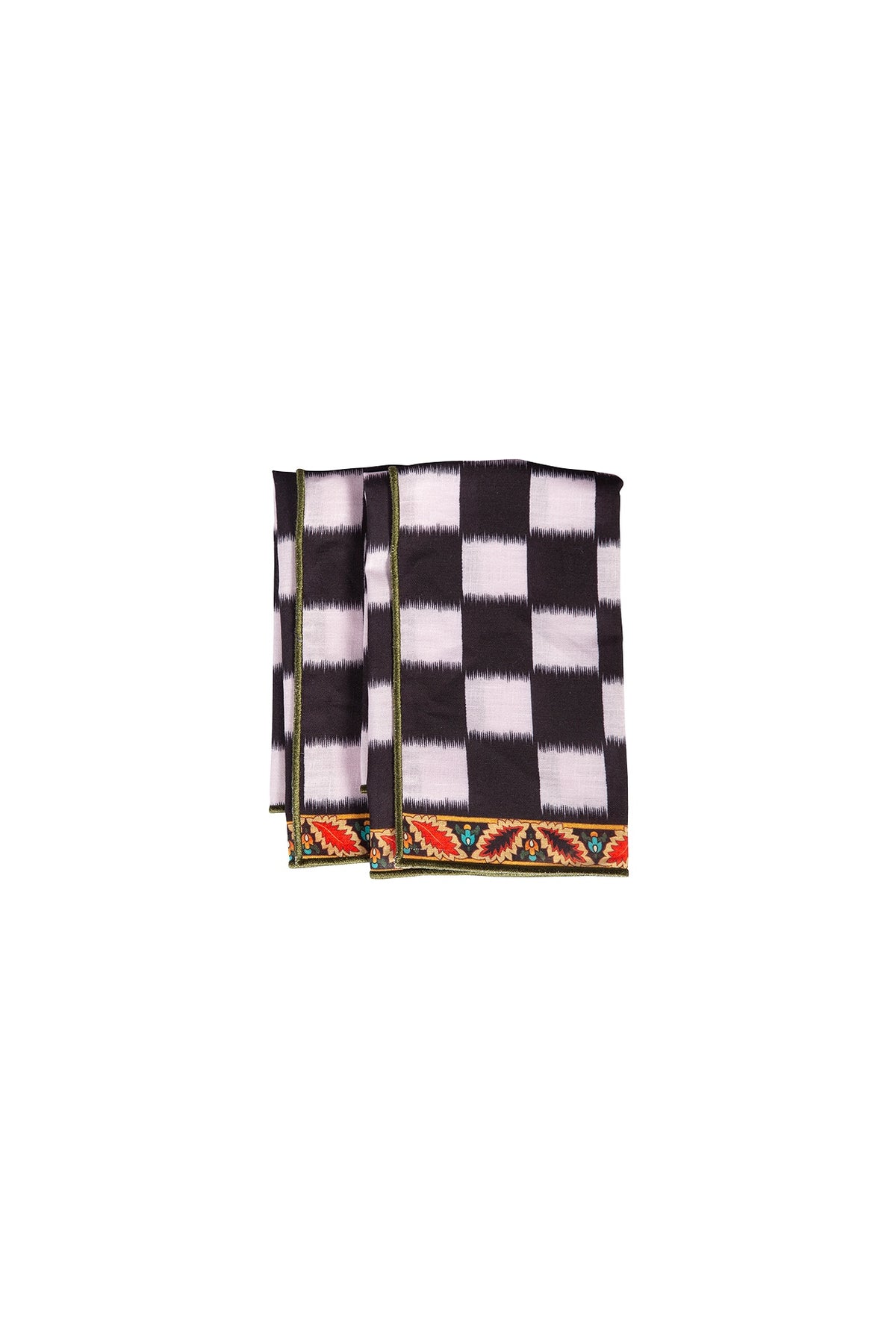 Pine & Line Chess Peçete (4'lü Set)