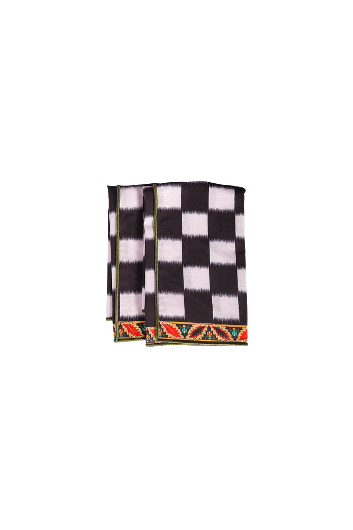 Pine &amp; Line Chess Peçete (4'lü Set)