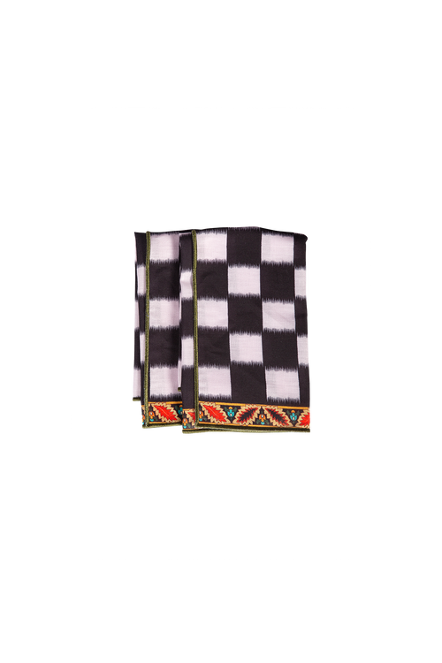 Pine &amp; Line Chess Peçete (4'lü Set)
