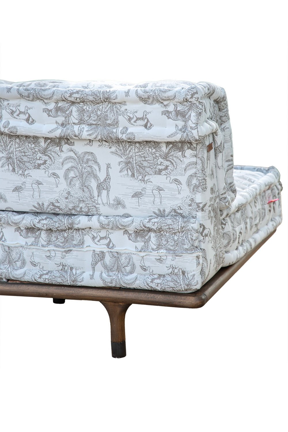 Majorella Outdoor Sofa Set Grey &amp; Orange