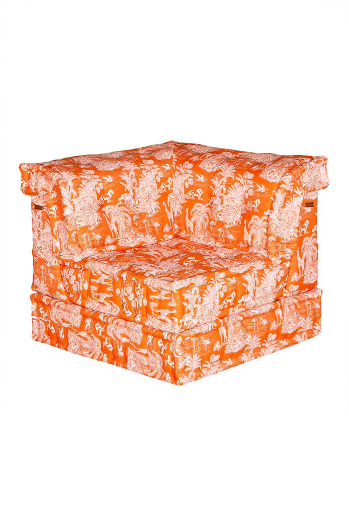 Sofanoc Koltuk Köşe Modül - Çift Katlı - Orange Majorella