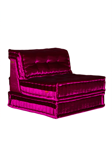 Sofanoc Koltuk Tekli Modül - Çift Katlı - Rose Velvet