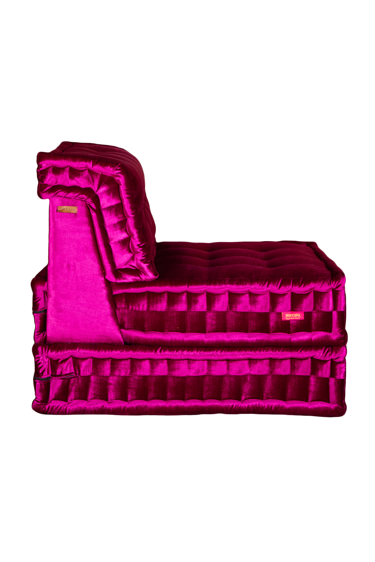 Sofanoc Koltuk Tekli Modül - Çift Katlı - Rose Velvet