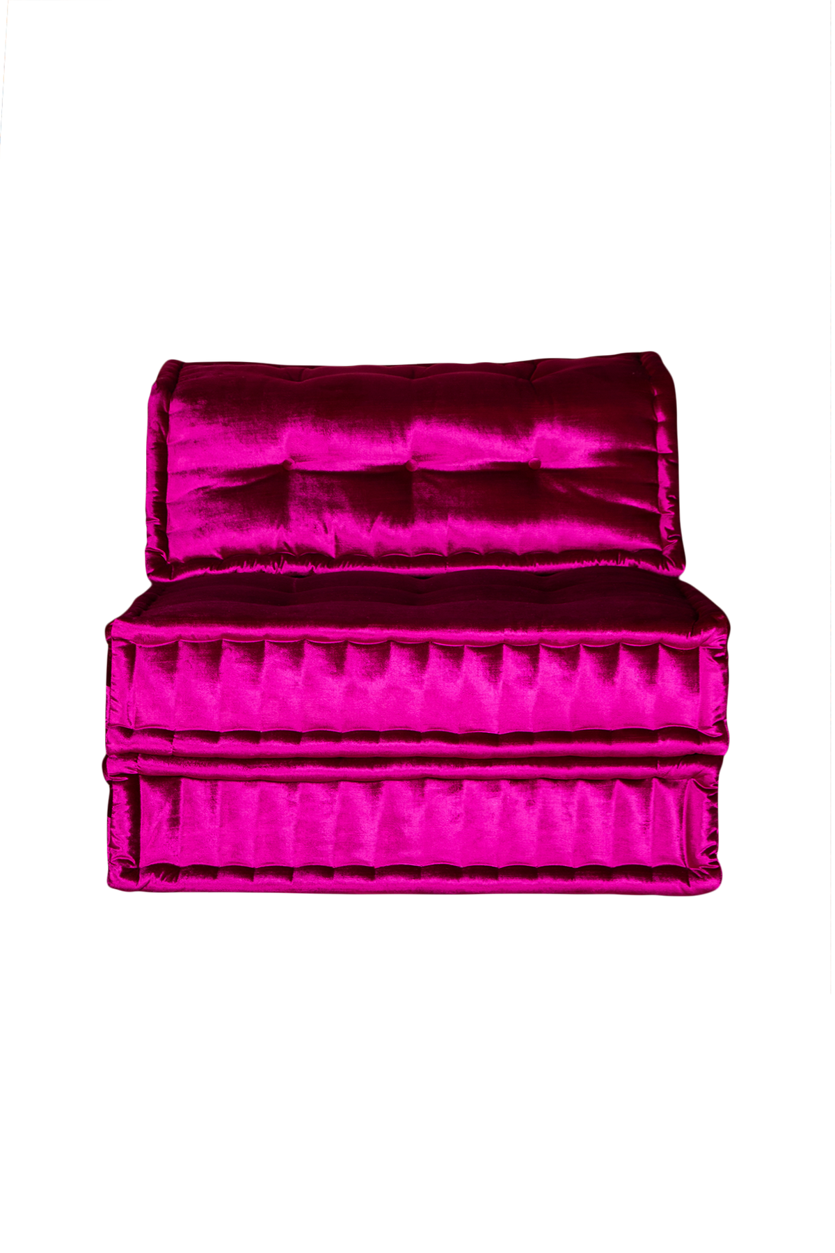 Sofanoc Koltuk Tekli Modül - Çift Katlı - Rose Velvet