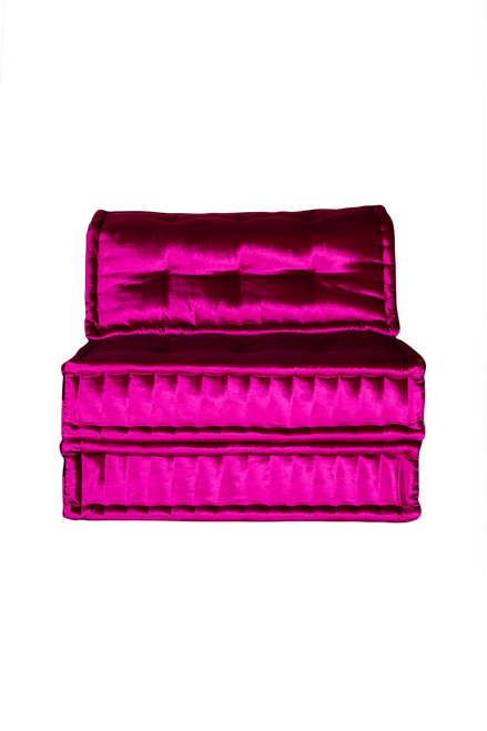 Sofanoc Koltuk Tekli Modül - Çift Katlı - Rose Velvet