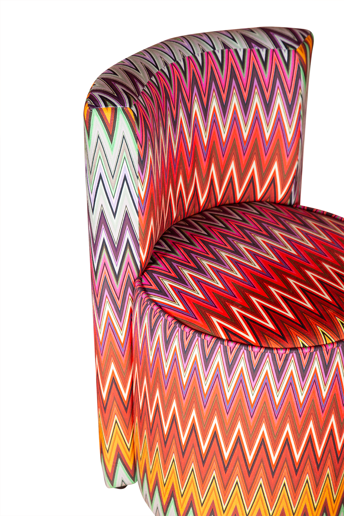 Noc Back Puf Zigzag
