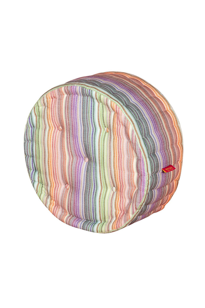 Macaron Pouff Çizgili