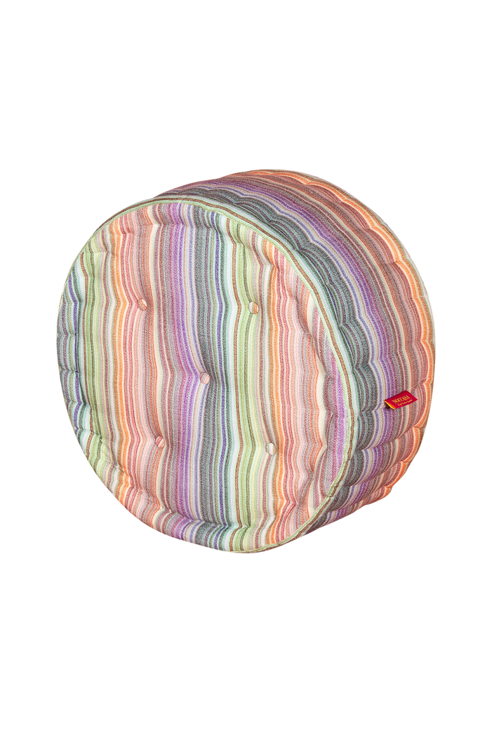 Macaron Pouff Çizgili