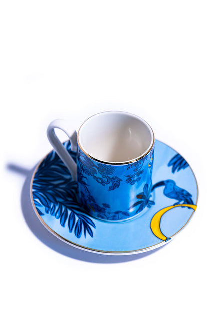 Signature Blue Kahve Fincanı (2'li Set)