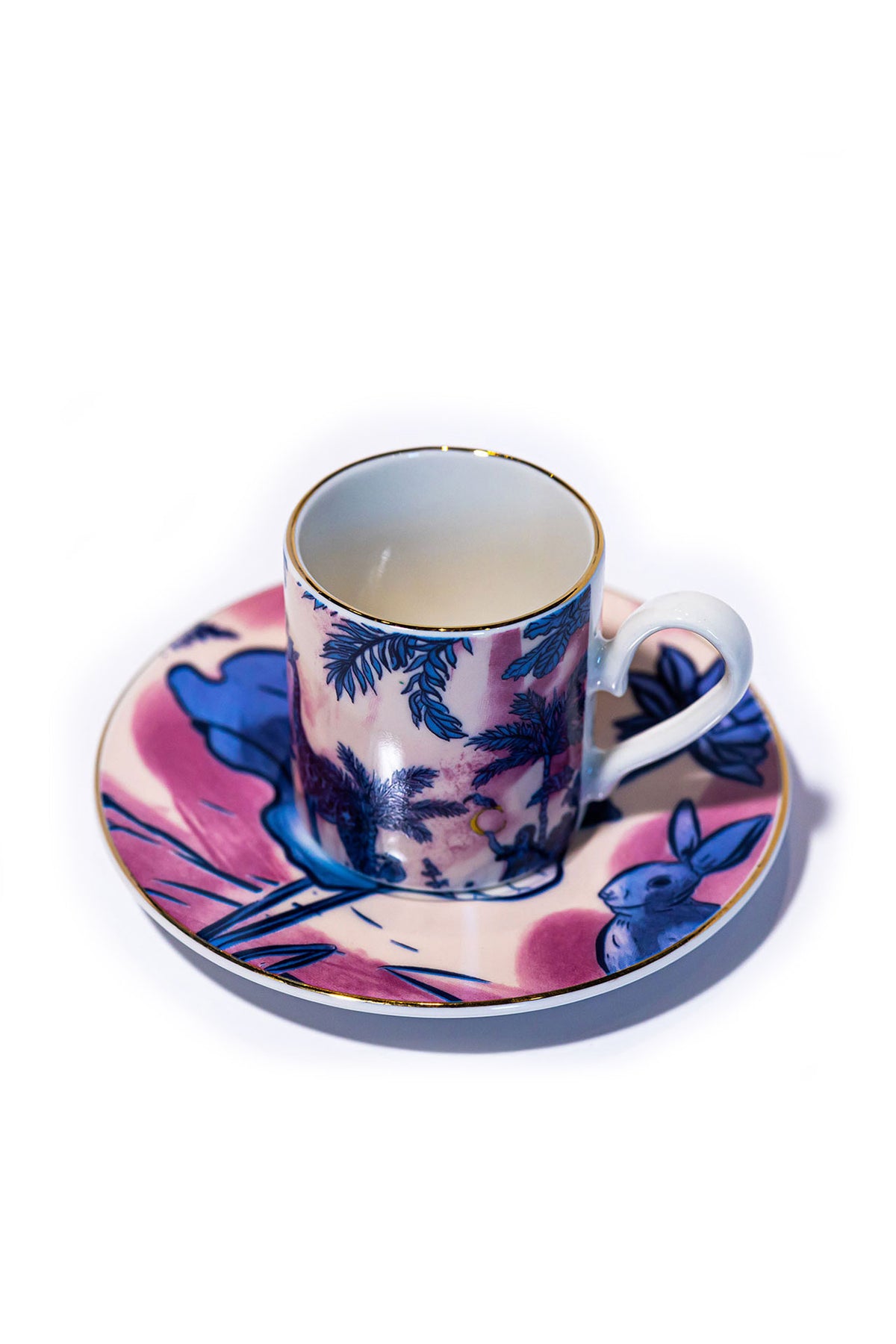 Signature Pink Kahve Fincanı (2'li Set)